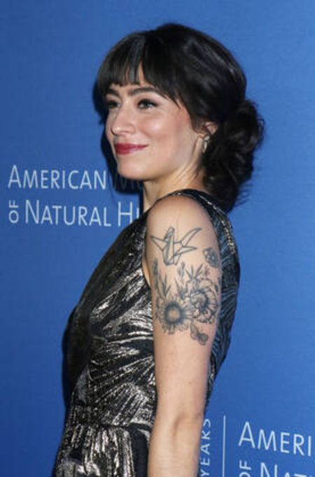Most prominent of Melissa Villaseñor's tattoos is the Sunflower tattoo.